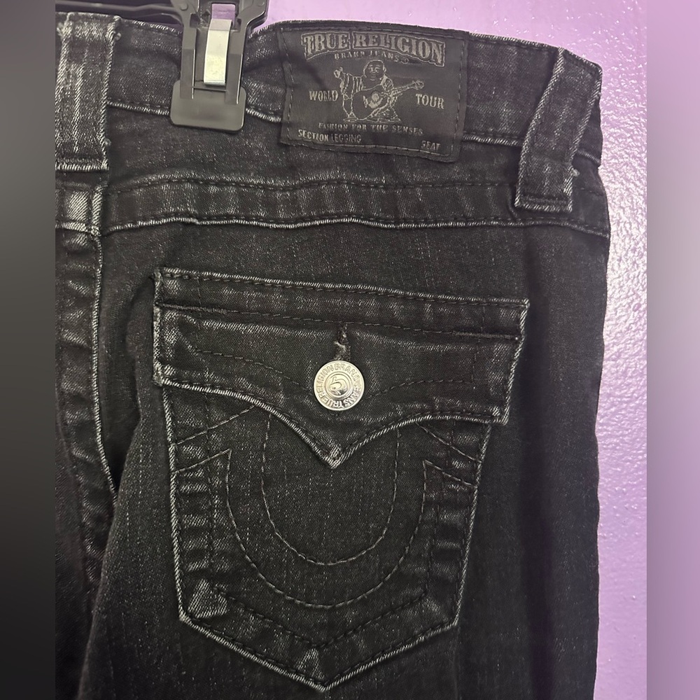 Black True Religion Jeans